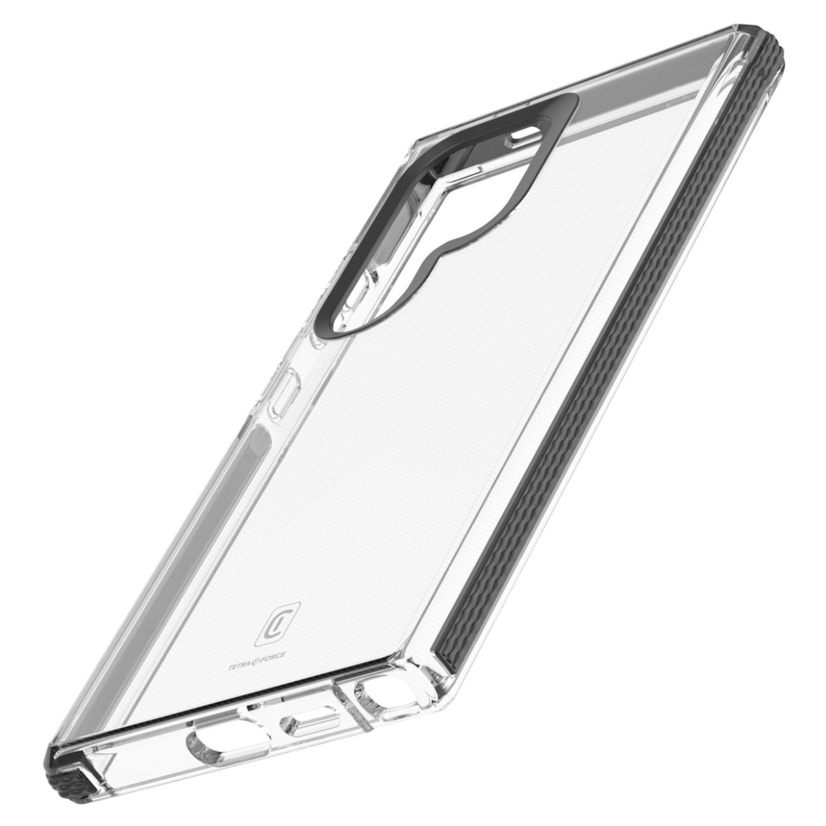 Carcasa flexible transparente Cellularline Tetra para Samsung Galaxy S24 Ultra 1