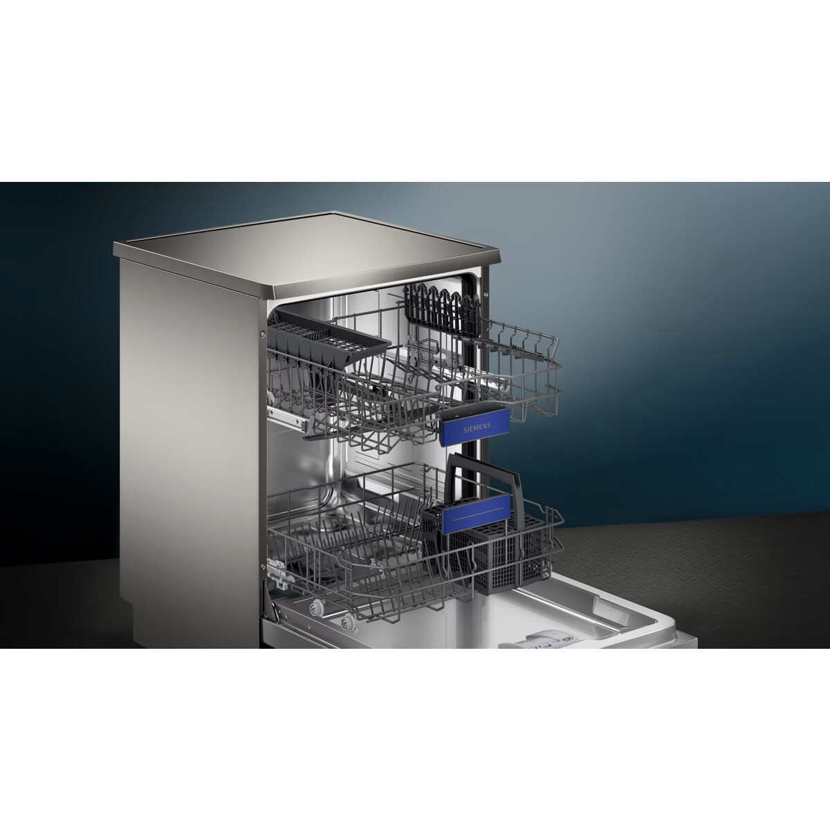 Máquina de Lavar Loiça Siemens iQ300 SN23EI03KE de 13 Conjuntos e de 60 cm - Inox Aço inoxidável-4