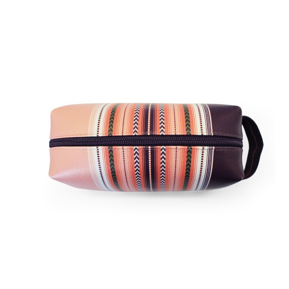 Necessaire Ethnic Ribbons  Retangular Pequeno 2