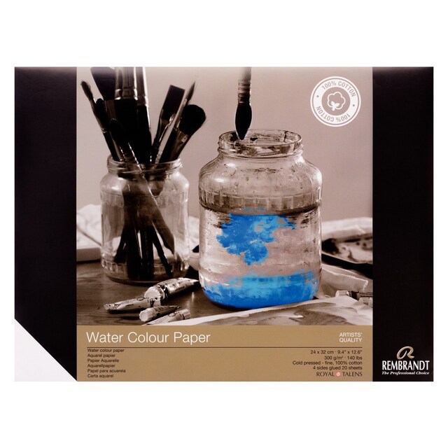 Imagem 0 de Bloco de Papel para Aguarela 24x32 cm