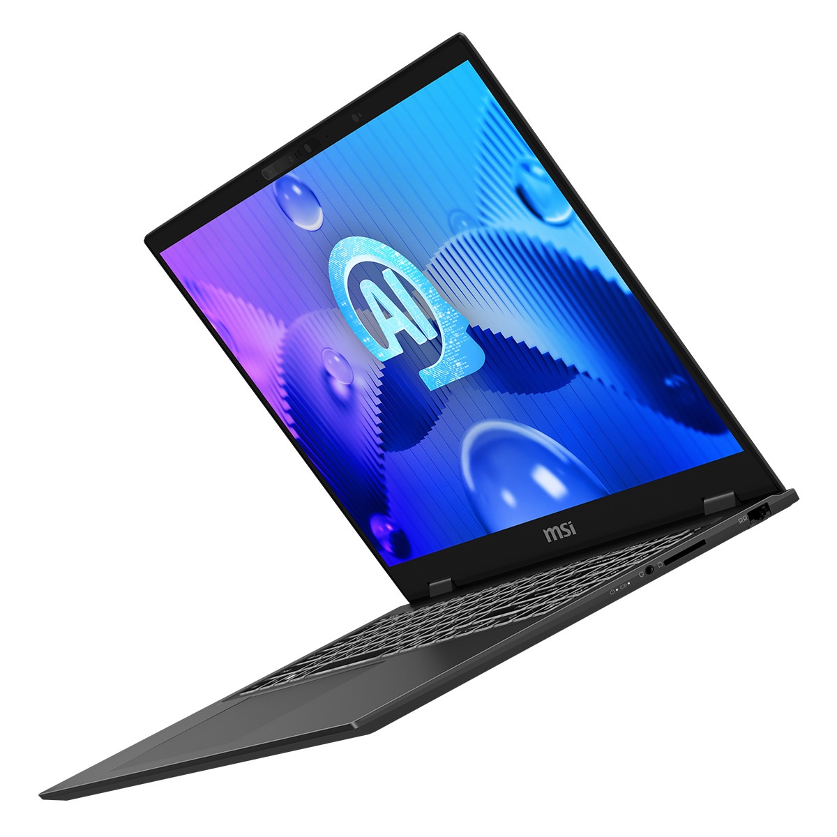Portátil MSI Prestige 16 AI Studio B1VEG-026ES, Intel Core Ultra 7-155H, 16GB, 1TB SSD, Nvidia RTX 4050 6GB, 16", W11 Gris-5