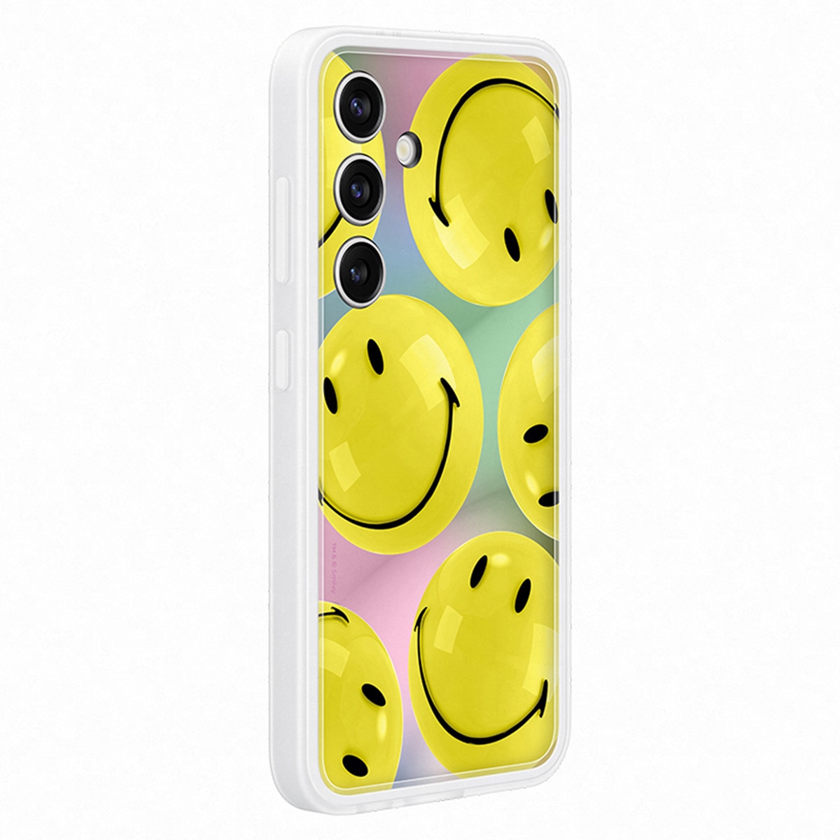Funda Flipsuit Smiley amarilla Samsung para Galaxy S24 3