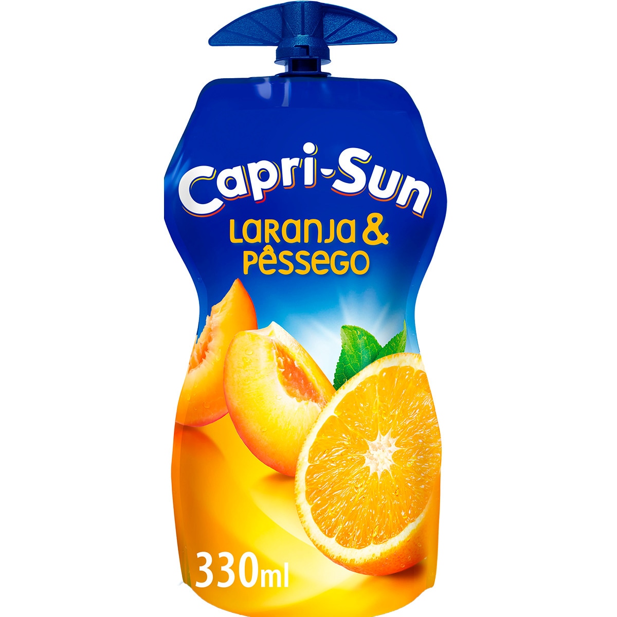 Refrigerante de Laranja e Pêssego sem Gás embalagem 33 cl