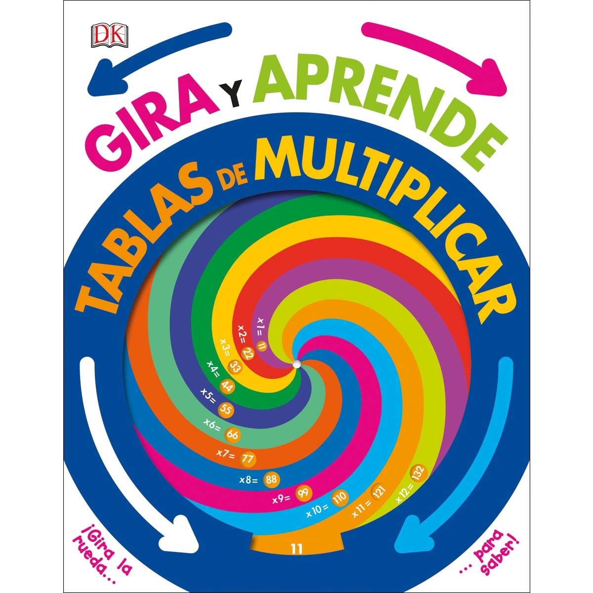 Gira y aprende: Tablas de Multiplicar (Capa dura) 1