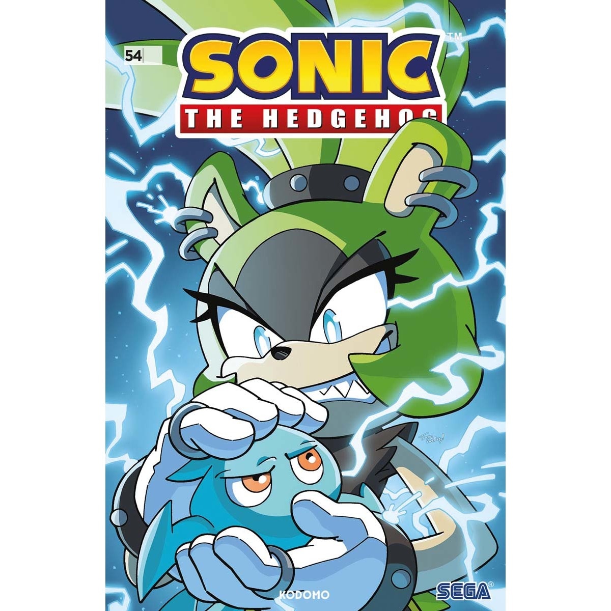 Sonic: The Hedhegog núm. 54 (Capa mole) 1