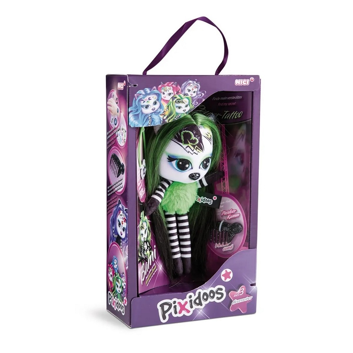 Pixidoos Peluche Bami 20 cm 1