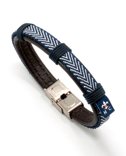 Imagen 0 de Pulsera con espiga azul marino