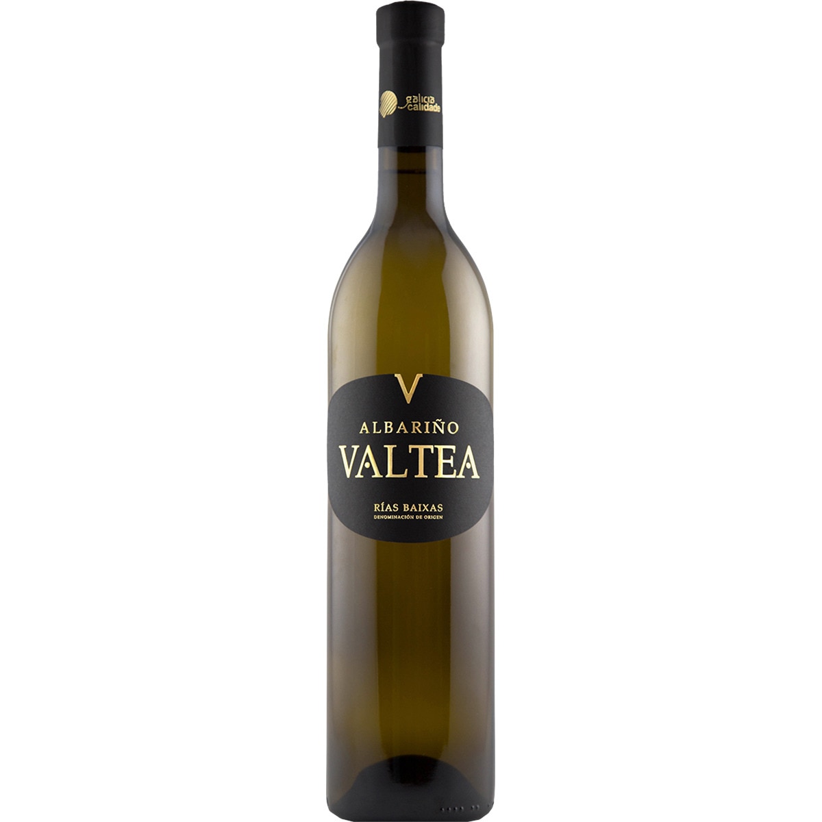 vino blanco albariño DO Rías Baixas botella 75 cl