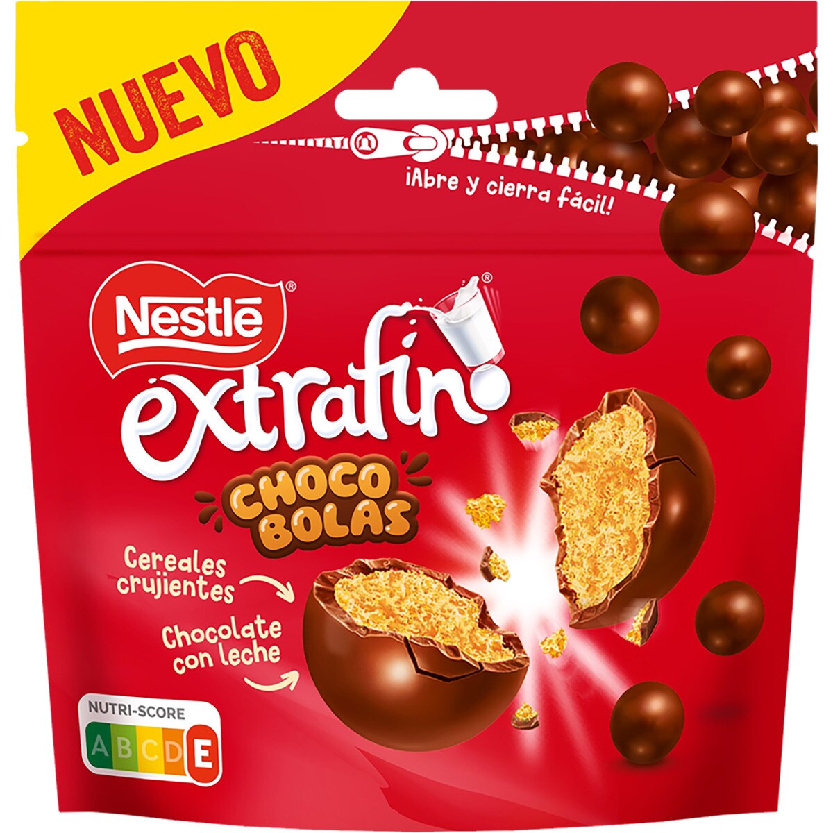 Chocobolas snack de chocolate con cereales crujientes envase 140 g