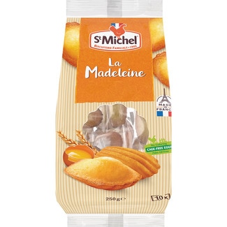 magdalenas envasadas individualmente 10 unidades bolsa 250 g - St Michel