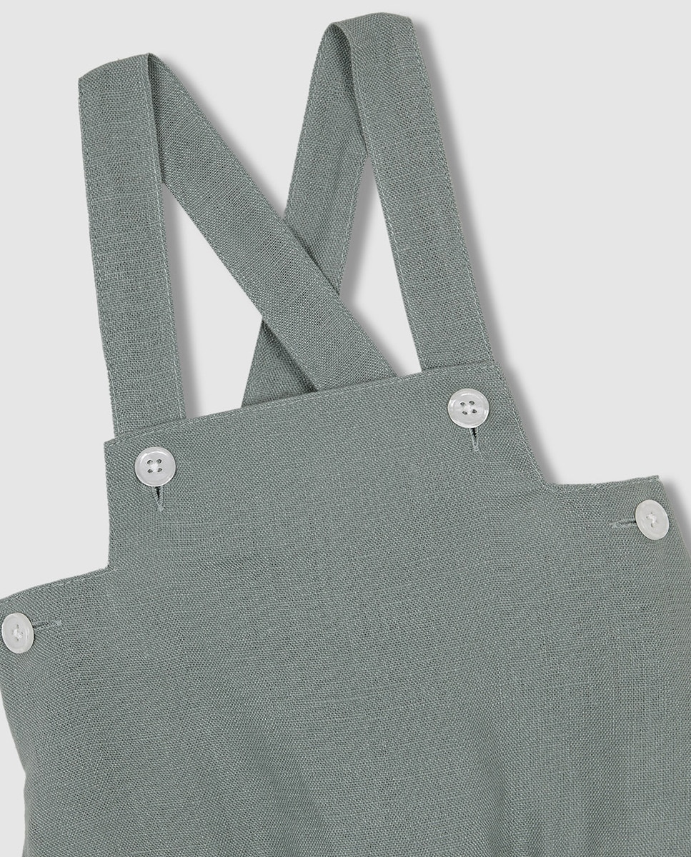 Bombacha com Alças Verde-escuro-5