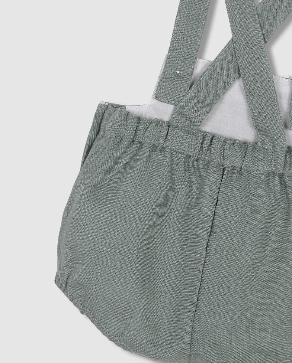Bombacha com Alças Verde-escuro-6