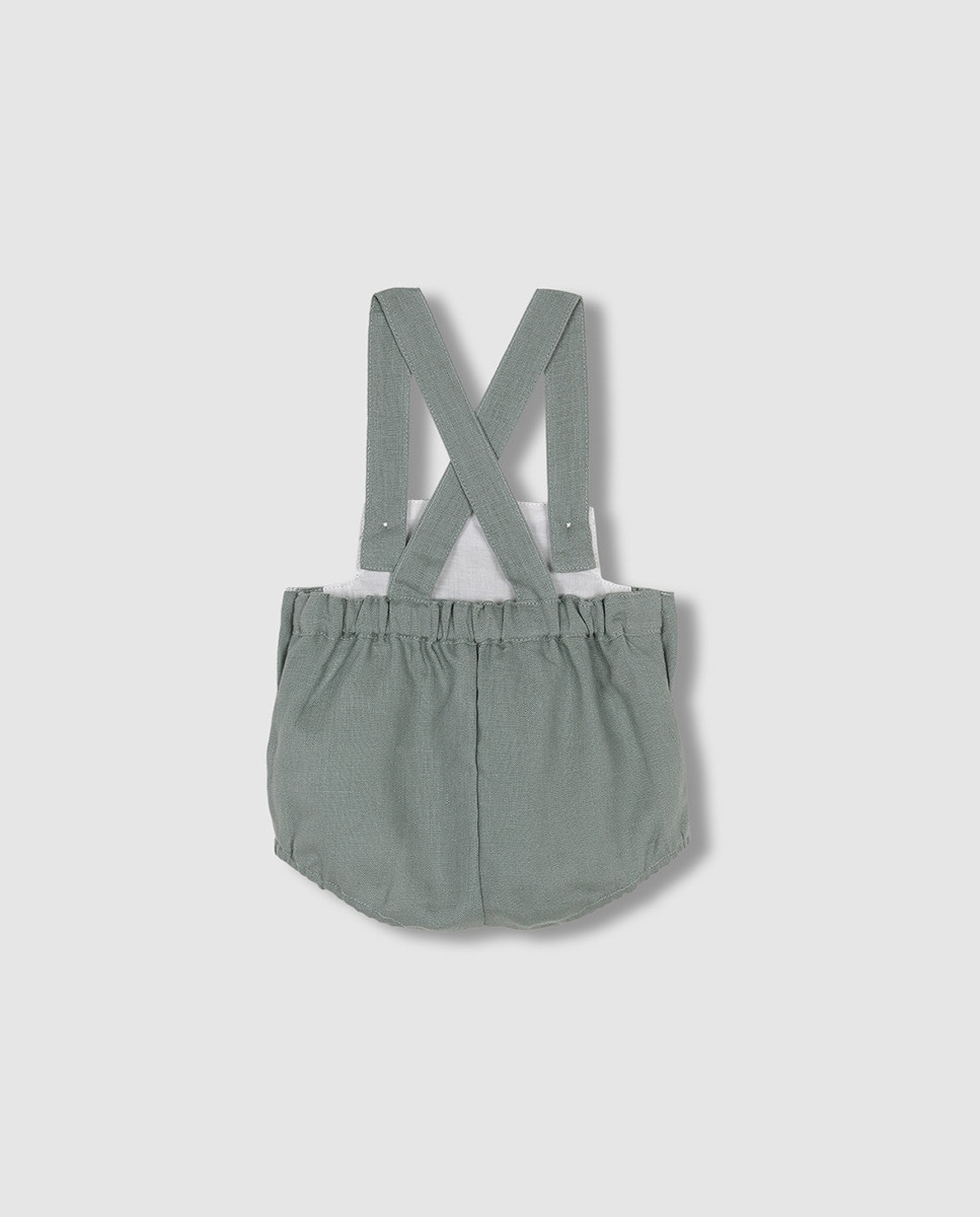 Bombacha com Alças Verde-escuro-4