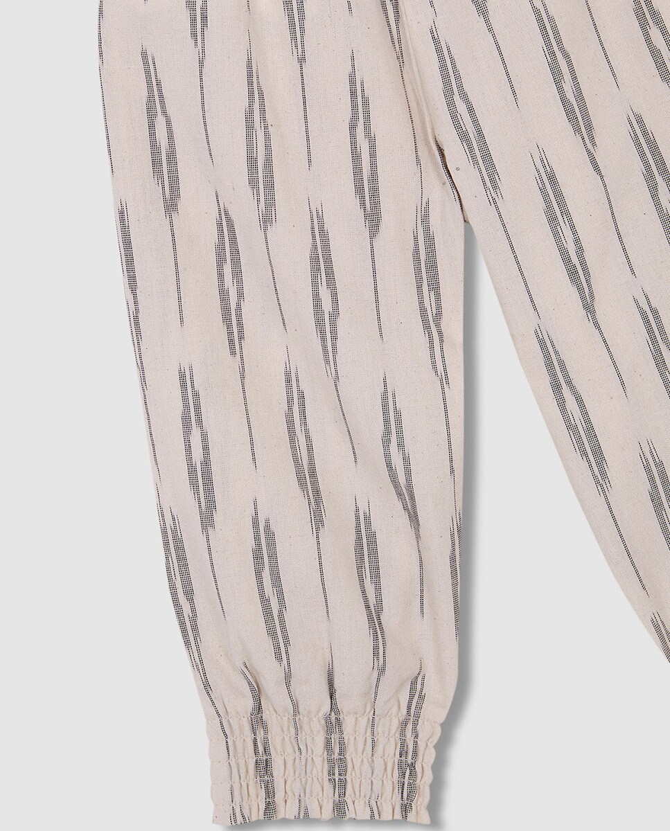 Calças Compridas Ikat Nude-6