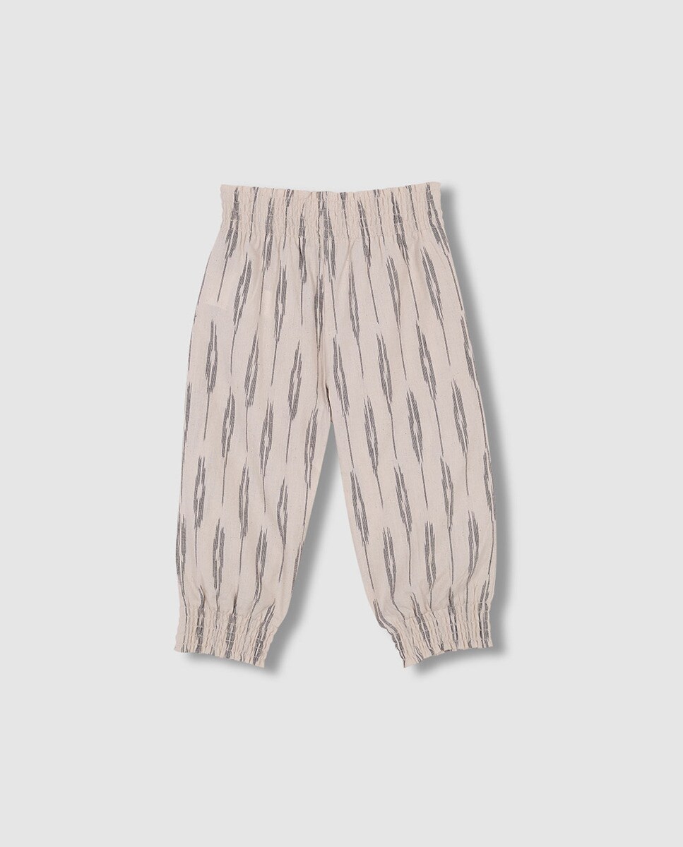 Calças Compridas Ikat Nude-4