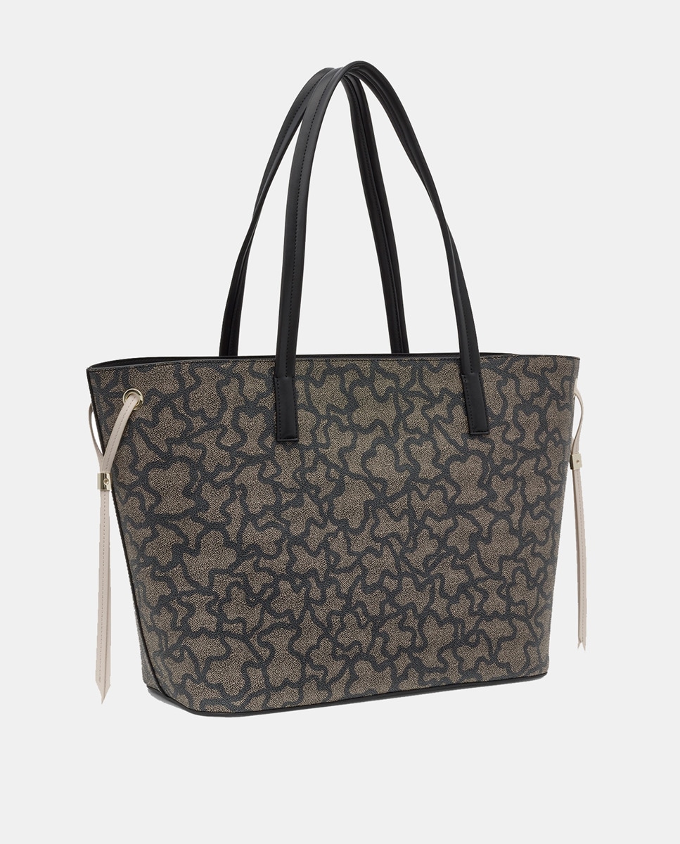 Mala de Ombro K Icon com Estampado de Logótipos Preto-4