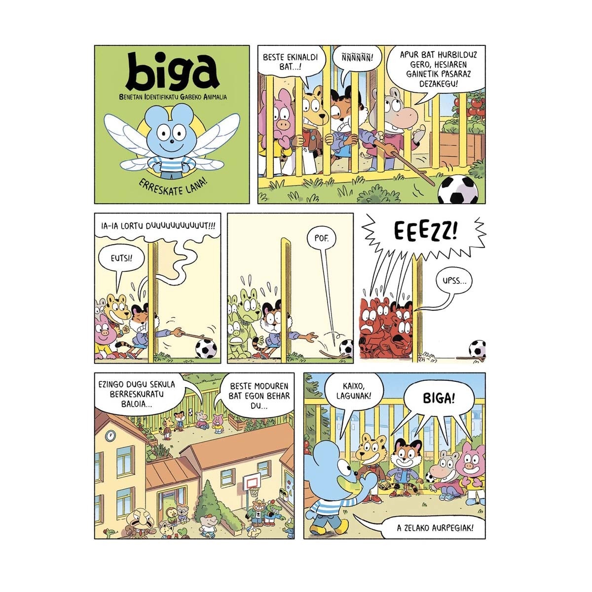 Biga 6. Arrosa koloreko bizitza! (Capa mole com abas) 2