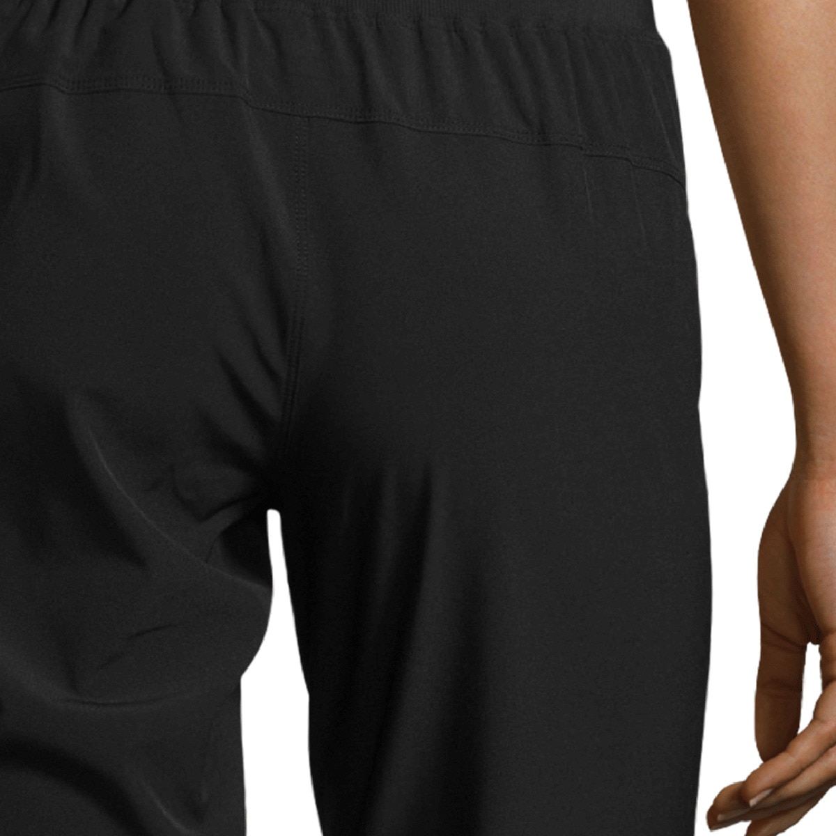 Calças de Mulher Slim Woven Pants Preto-4