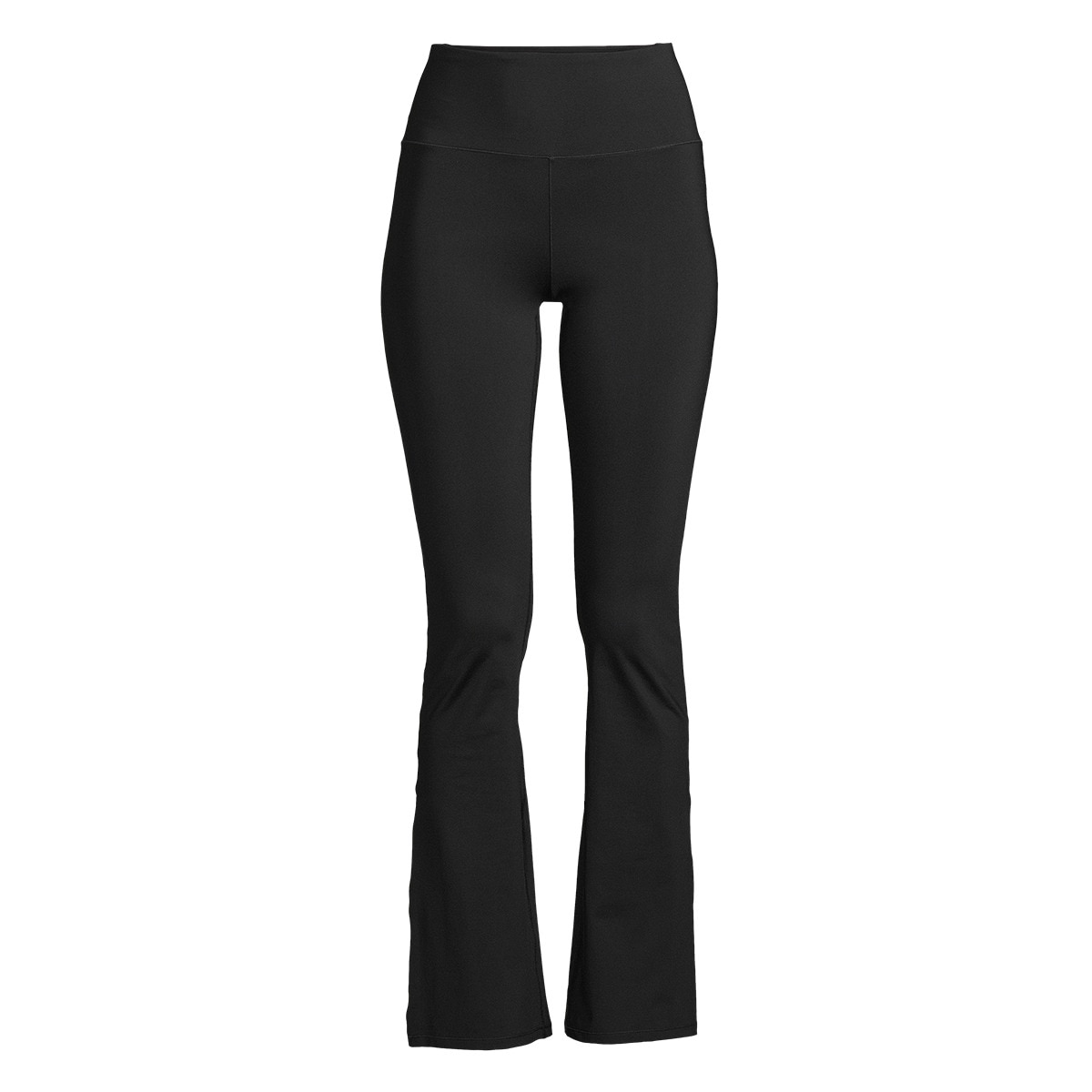Calças de Mulher Flare High Waist Pant Preto-6