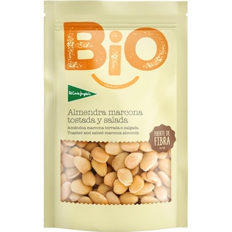 almendra marcona tostada ecológica bolsa 200 g - El Corte Ingles Bio