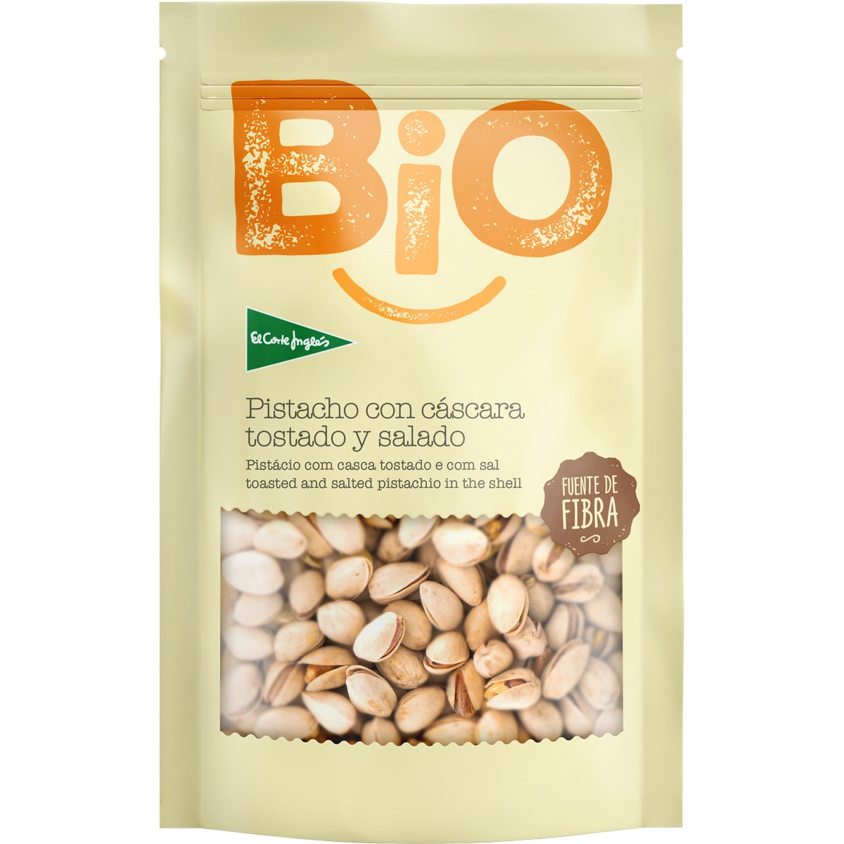 pistachos con cascara ecológicos bolsa 200 g