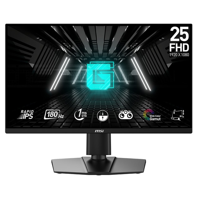 Imagen 0 de Monitor PC Gaming 62,2 cm (24,5") MSI G255PF E2, 180 Hz Full HD Rapid IPS (Reacondicionado Grado A)