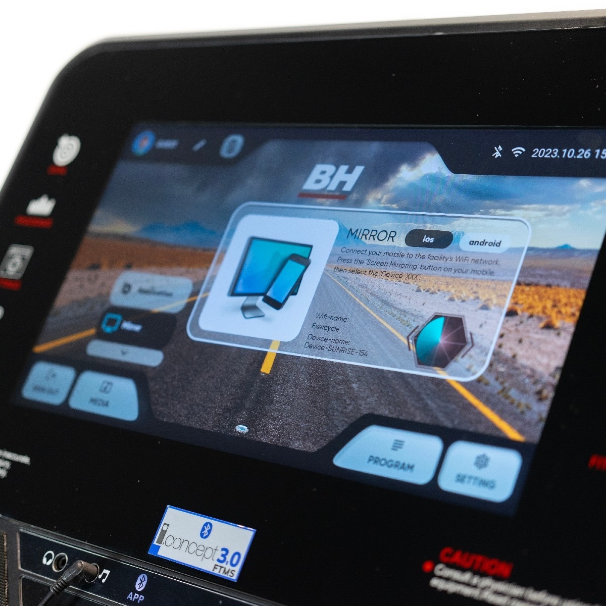 Passadeira RS1200 TFT 10