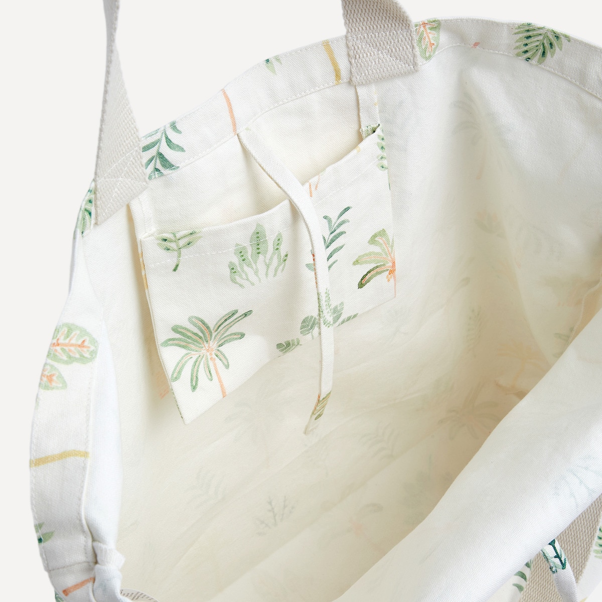 Bolsa de playa Cocotal Basics El Corte Inglés Verde-2