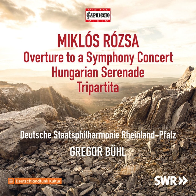 Imagen 0 de Rózsa: Obertura / Serenata hungara / Tripartita op 33 (CD)