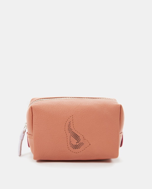 Imagen 0 de Neceser mediano de piel con cremallera