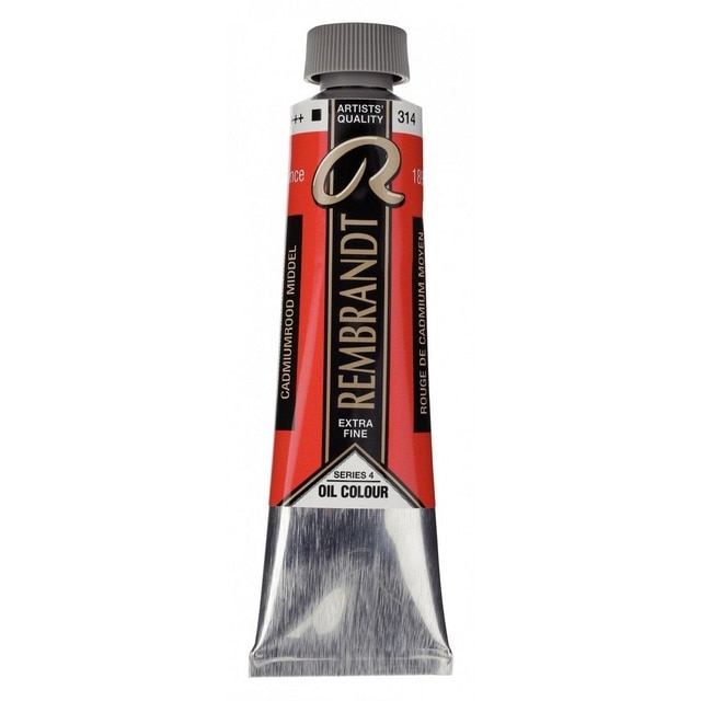 Imagem 0 de Tubo de Tinta de Óleo 40 ml - Vermelho Cádmio Médio