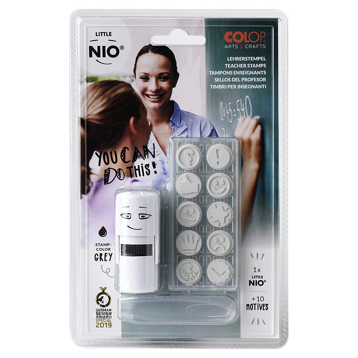 Carimbo Little Nio Profesores Colop Preto-1