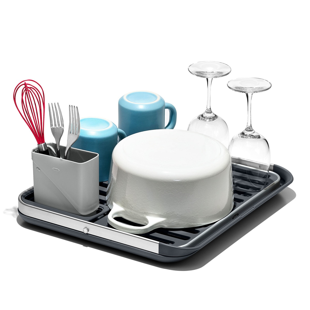 Escorredor desdobrável Good Grips Oxo Alumínio-8