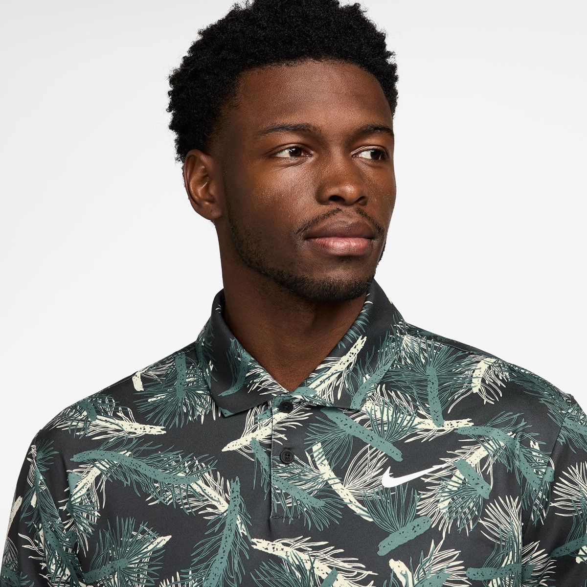 Polo de Homem Dri-Fit Tour Verde-3