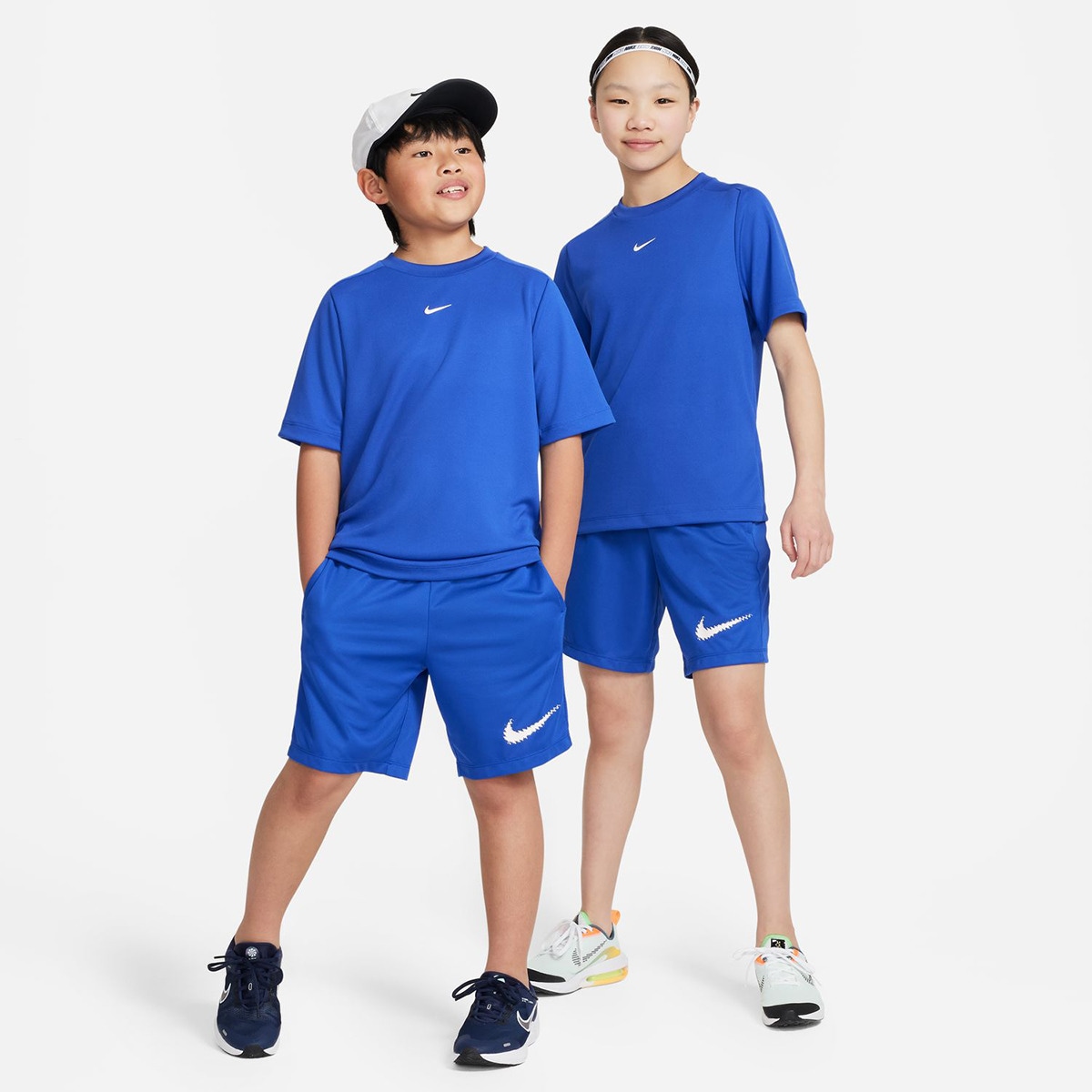 T-shirt de Criança Multi Azul-4