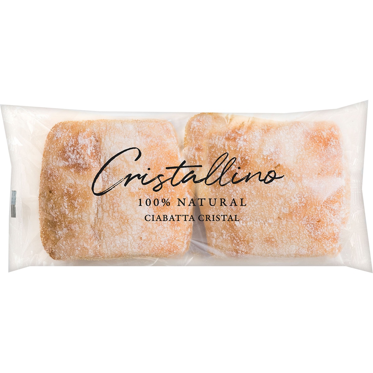 pan chapata cristal 100% natural bolsa 190 g