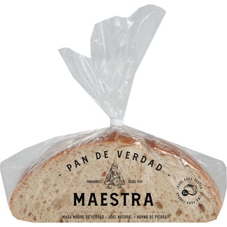 pan de hogaza de masa madre bolsa 450 g - Maestra