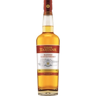 whisky escocés blended botella 70 cl - Three Tartans