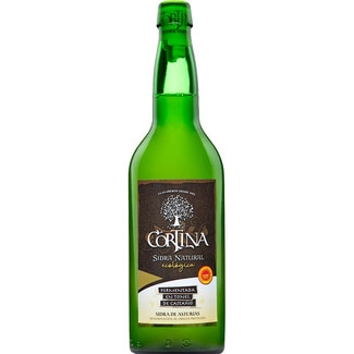 sidra natural de Asturias botella 70 cl - Cortina