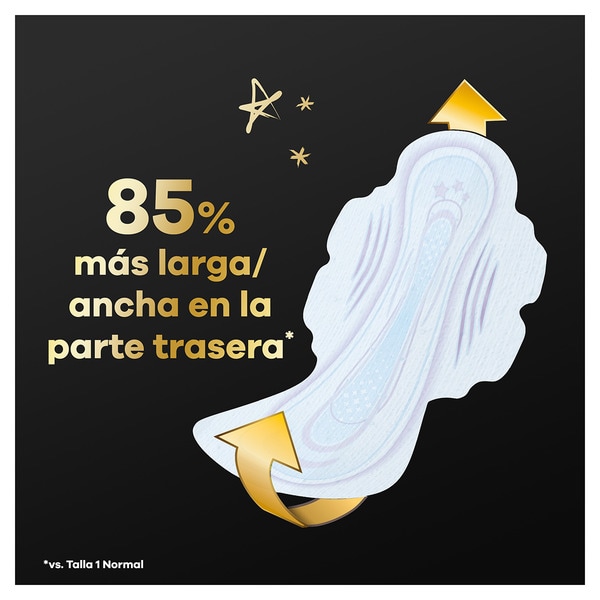 compresa ultrafina con alas noche extra bolsa 7 unidades