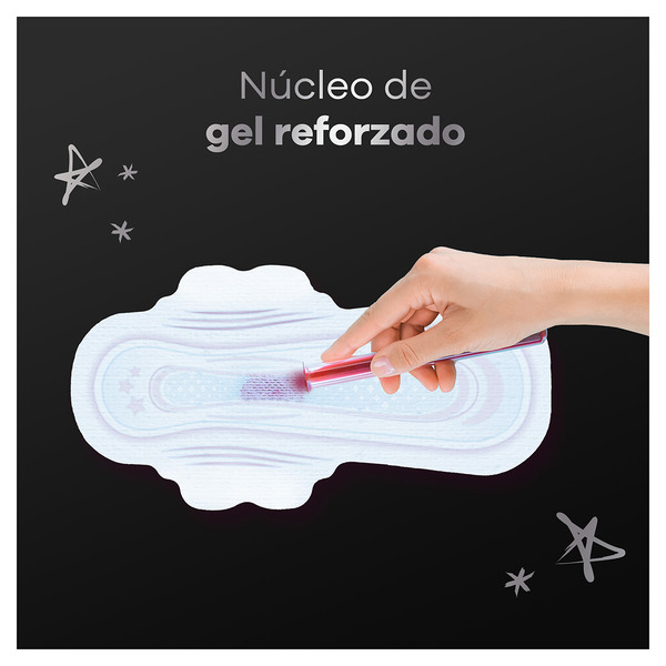 Ultra-thin night time sanitary towel with wings bag 8 units