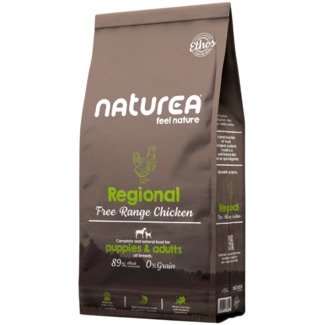 Alimento Seco para Cão Adulto e Júnior sabor Frango embalagem 1,6 kg - Naturea