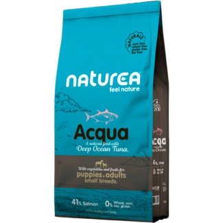 Alimento Seco para Cão Adulto e Pequeno Acqua sabor Atum embalagem 5,5 kg - Naturea