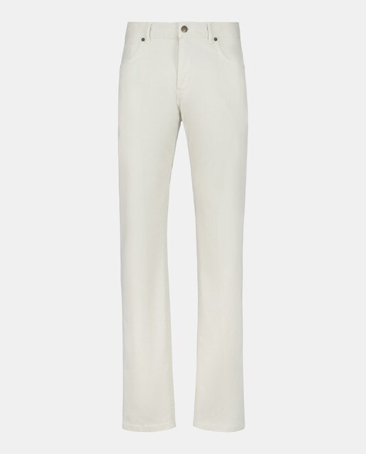 Imagen 1 de Pantalón 5 bolsillos regular fit twill hombre Piedra