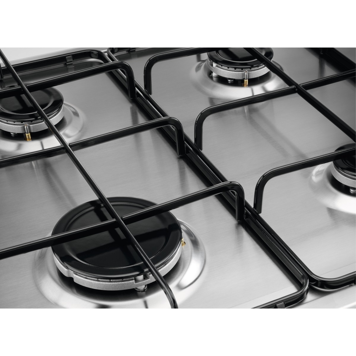 Placa gas Electrolux 4 quemadores - KGS6404SX Inox antihuellas-5