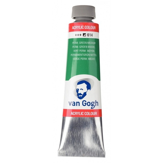 Imagem 0 de Tubo de Tinta Acrílica de 40 ml - Verde Prem. Médio