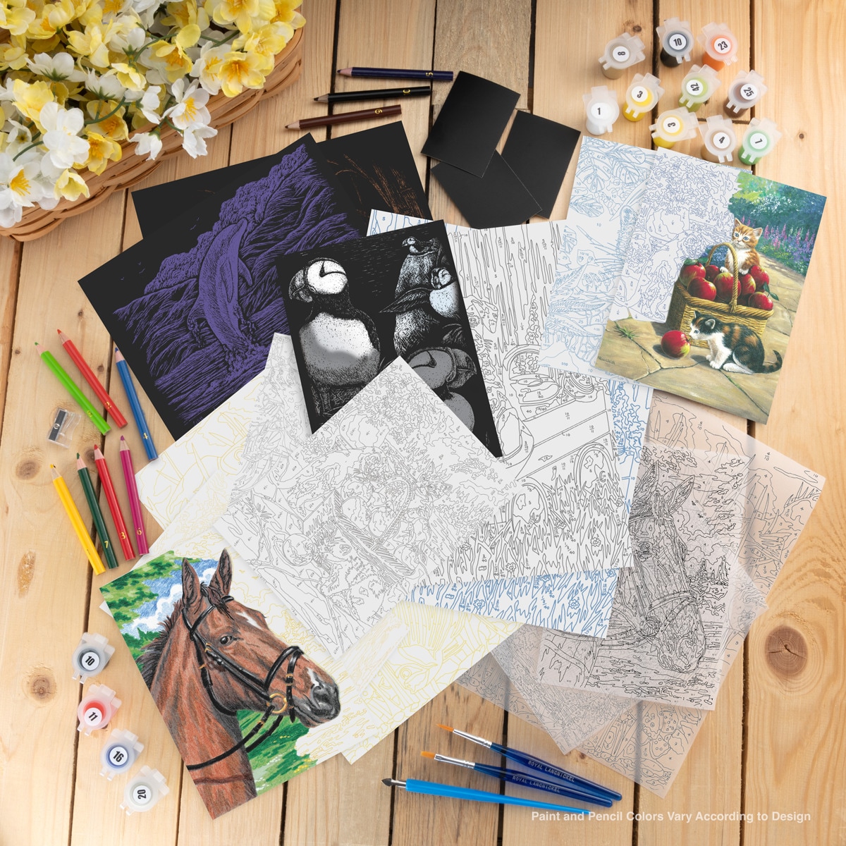 Caja de proyectos de dibujo Art Adventure Set  9 Actividades Royal & Langnickel 3