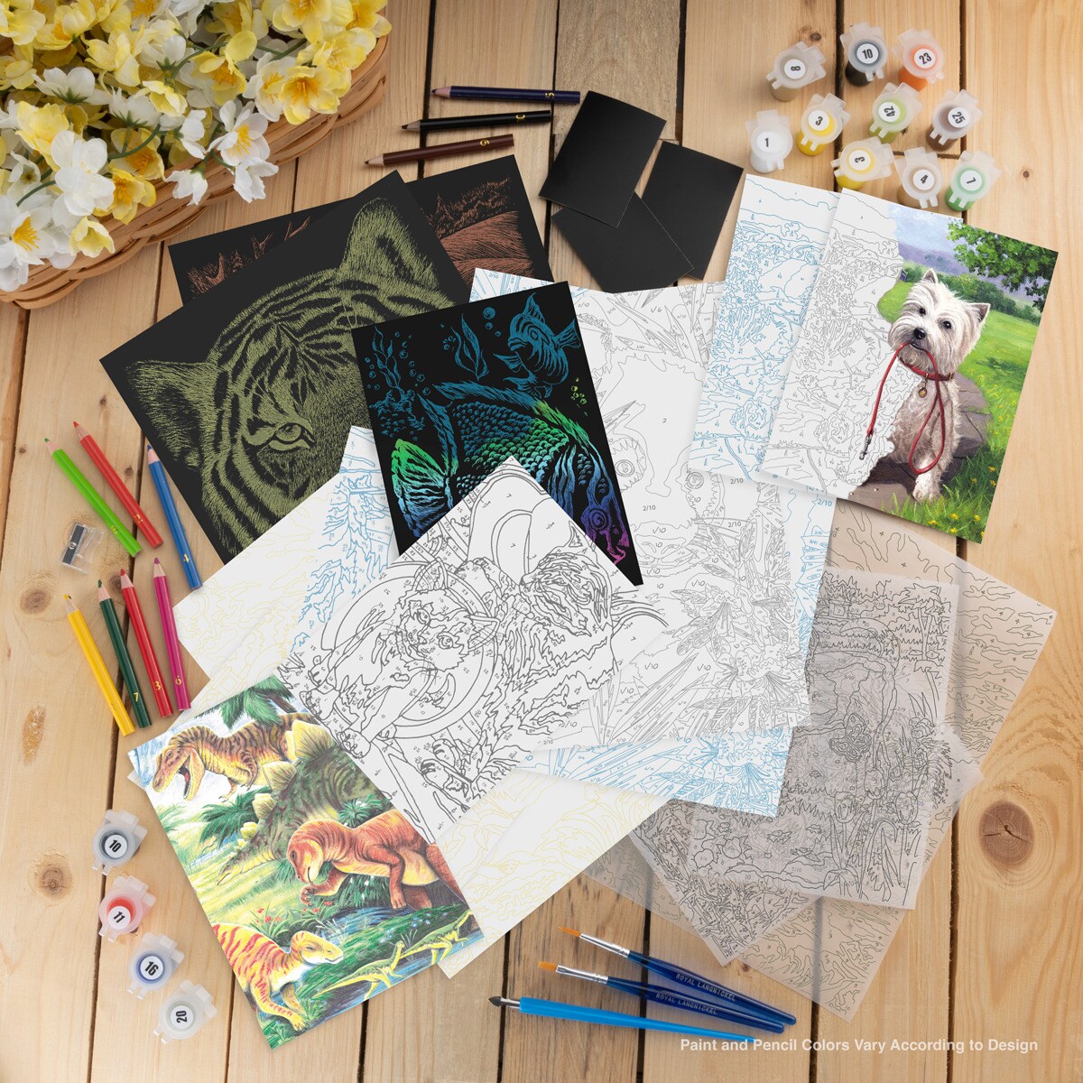 Caja de proyectos de dibujo Art Adventure Set  9 Actividades Royal & Langnickel 3