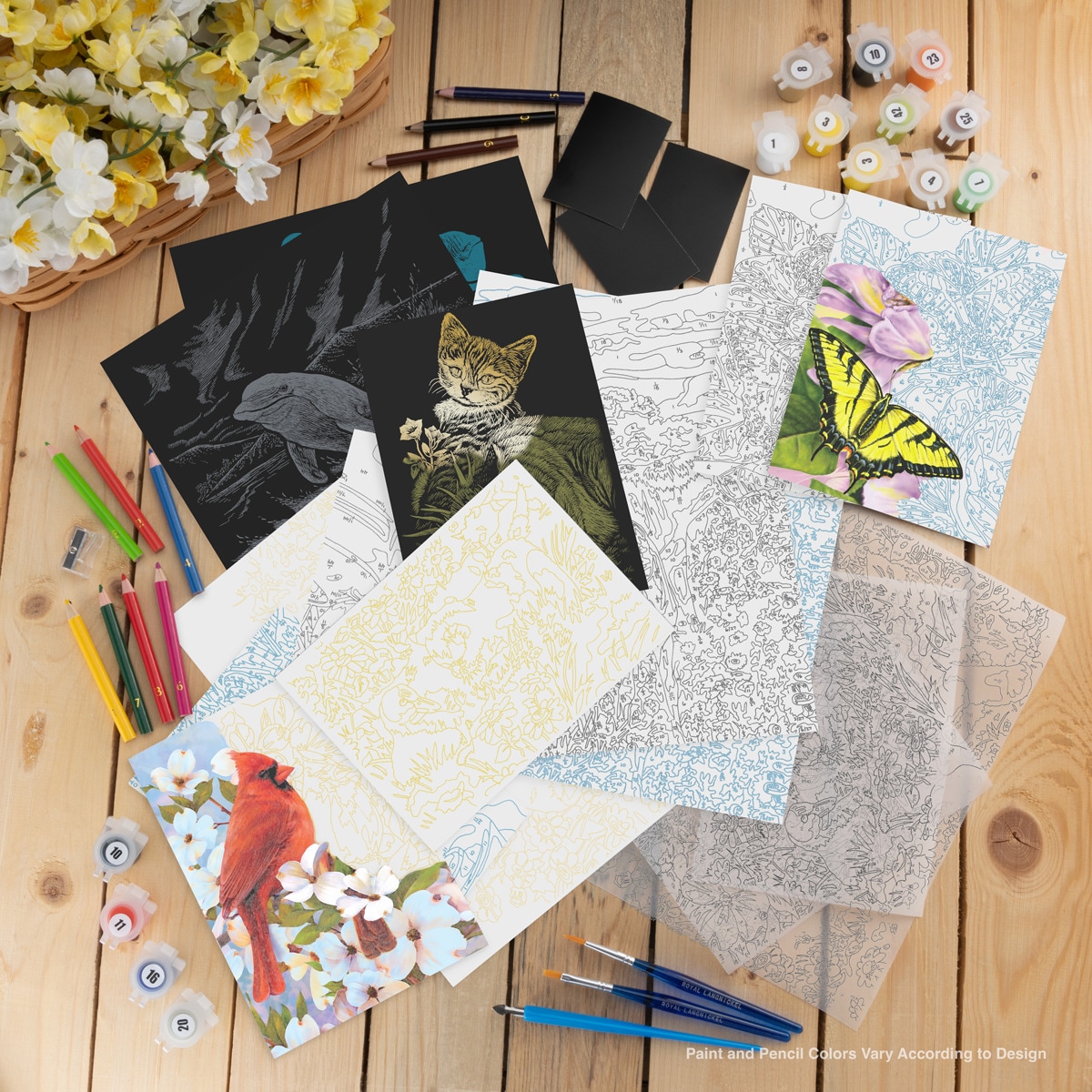 Caja de proyectos de dibujo Art Adventure Set  9 Actividades Royal & Langnickel 3