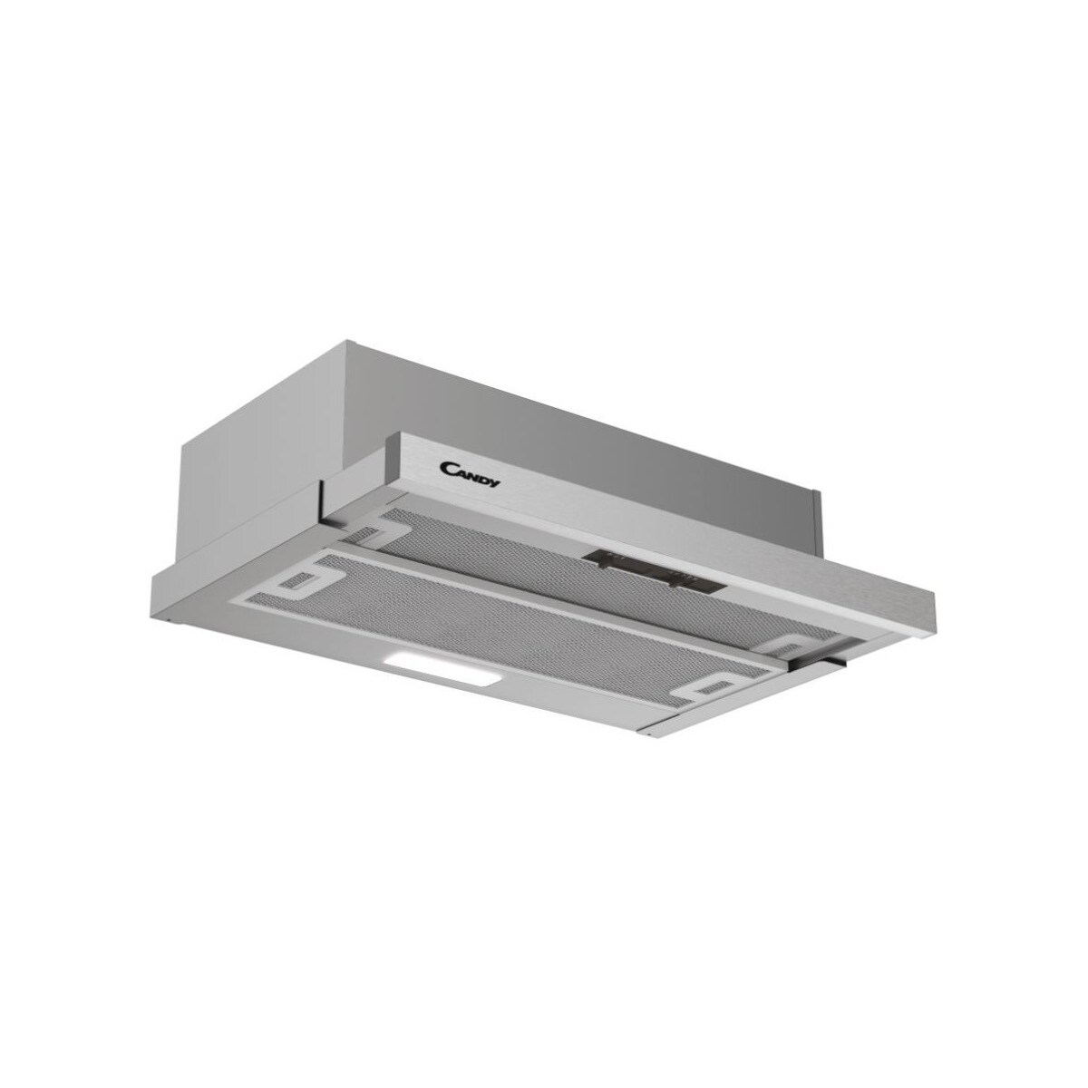 Exaustor Telescópico Encastrável Candy CBT6RGX de 3 Velocidades e de 60 cm - Metal Grey Inox-3